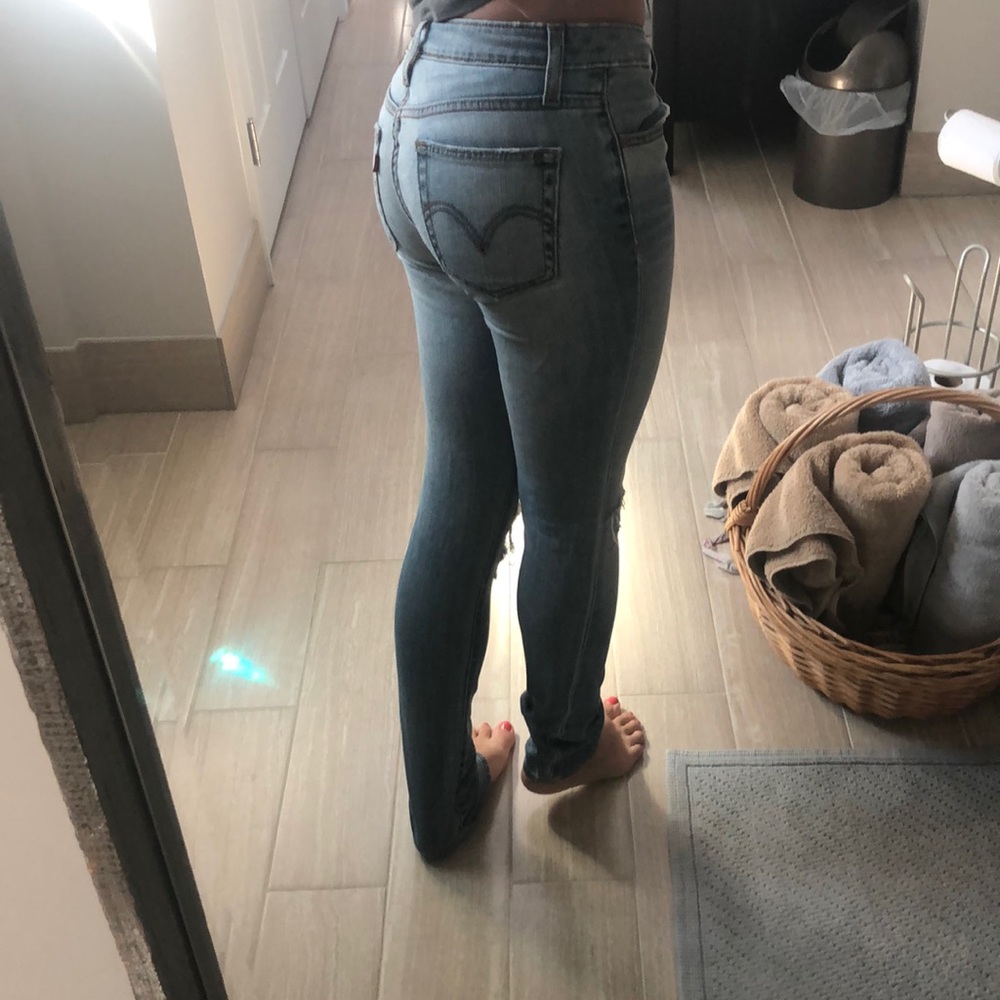 Levis boyfriend skinny jeans - Picture 3 of 4